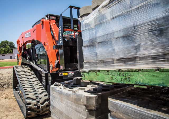 Kubota model SVL95-2s track loader