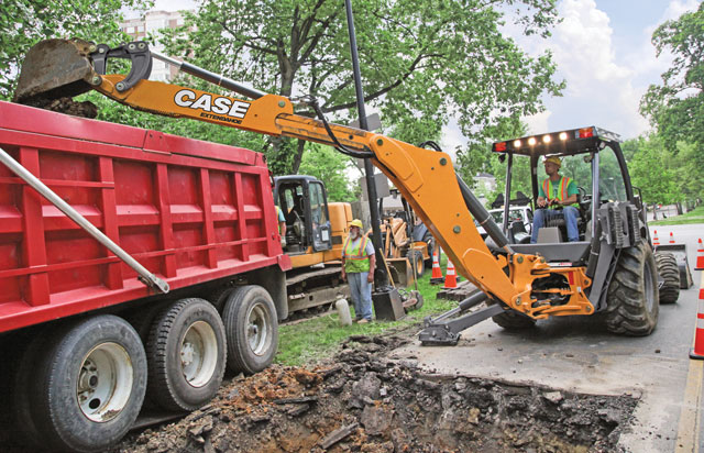 Backhoe Maintenance