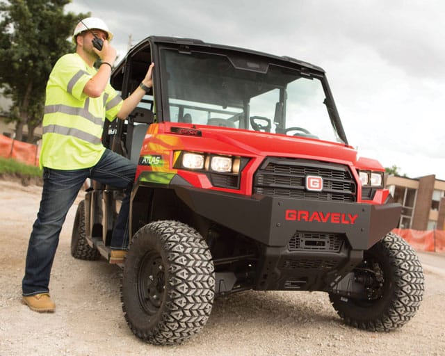 Gravely utility vehicle