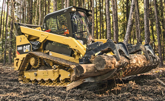 Caterpillar track loader