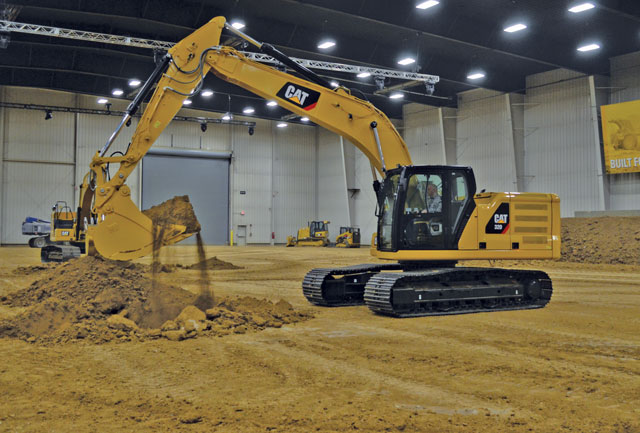 Cat’s new 20-ton excavators