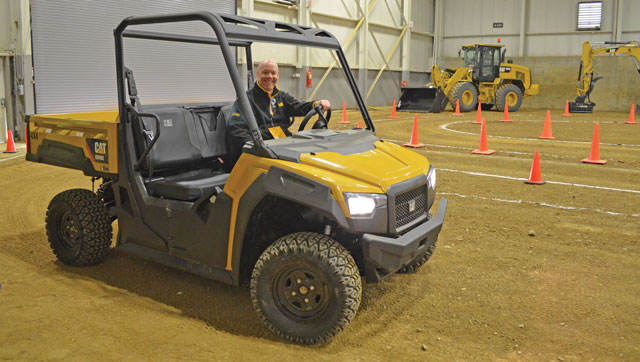 Cat's new UTV