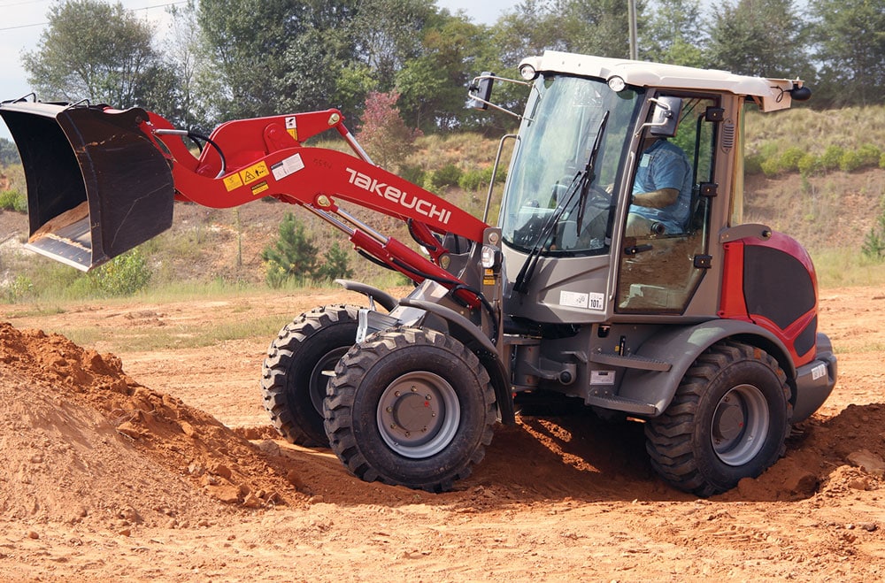takeuchi wheel loader