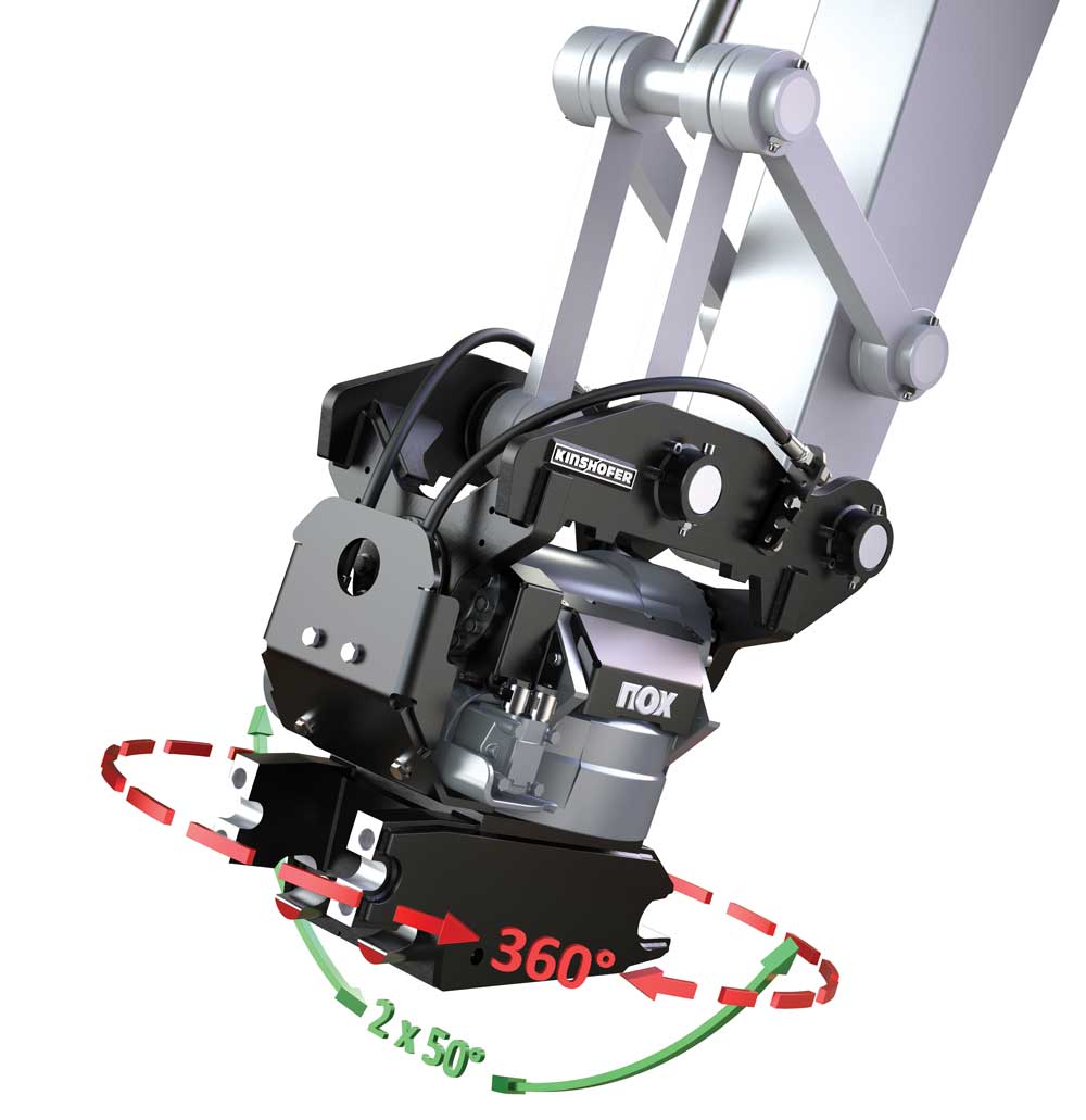 NOX Tiltrotator coupler