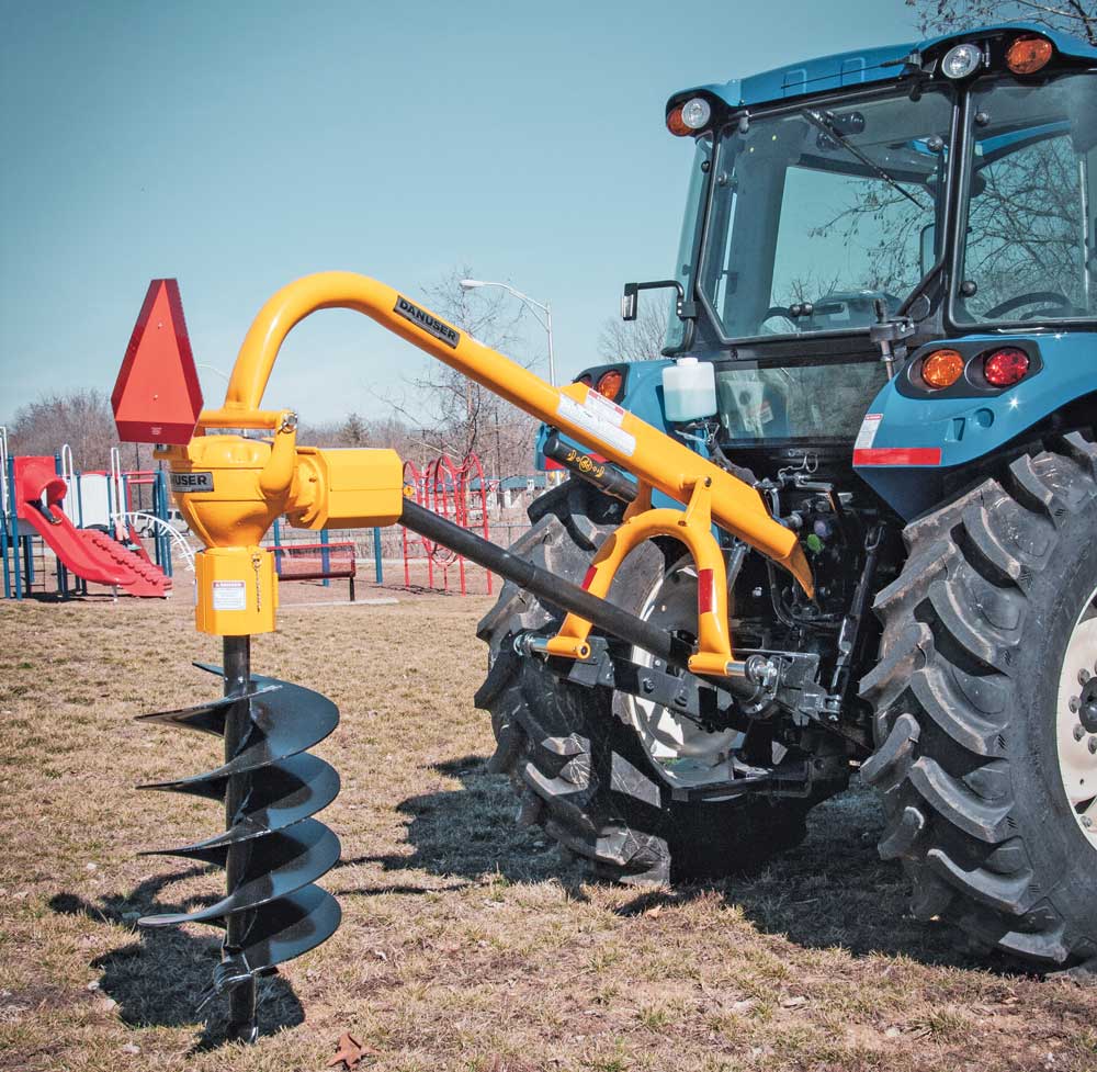 complete PTO auger system