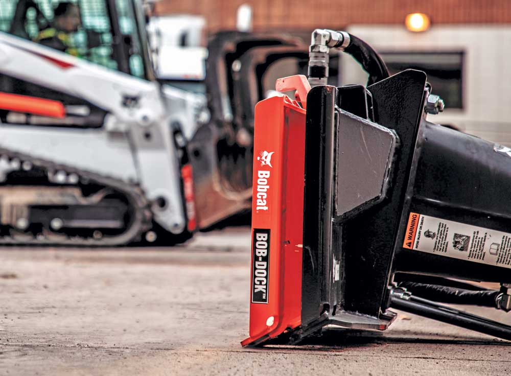 Bobcat Bob-Dock system