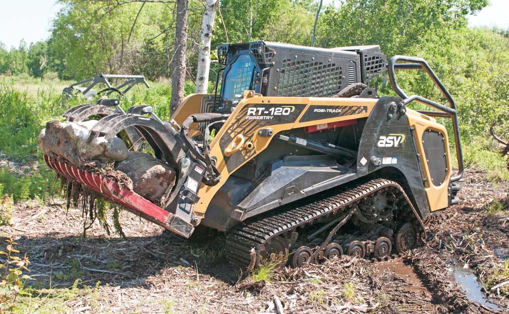 ASV RT120 track loader