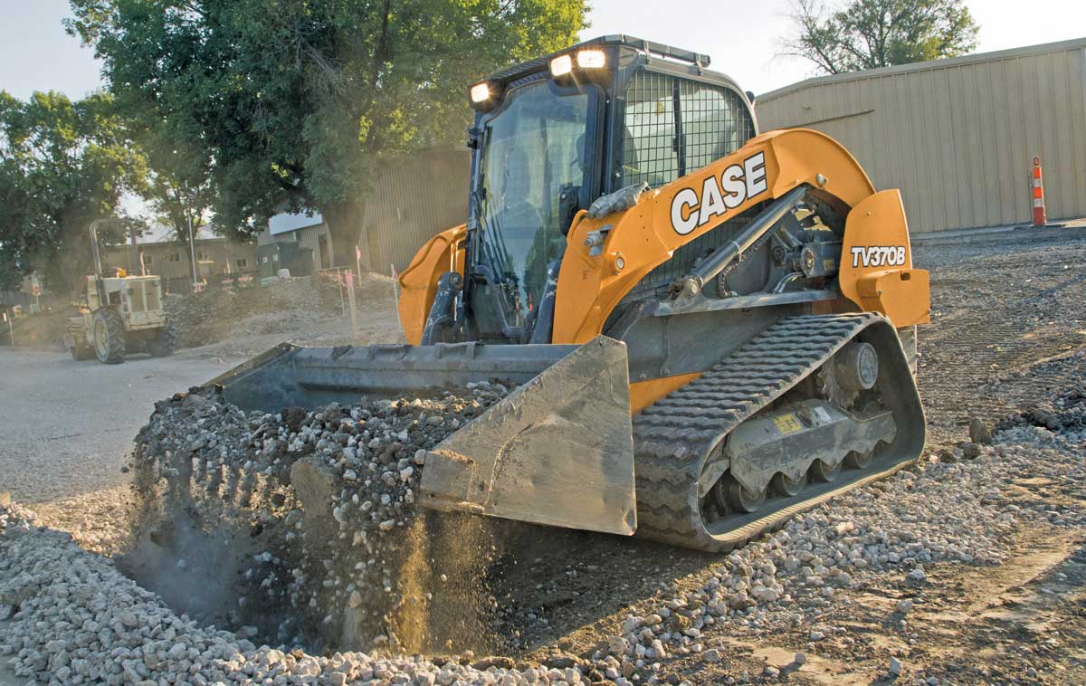 Case TV370B track loader