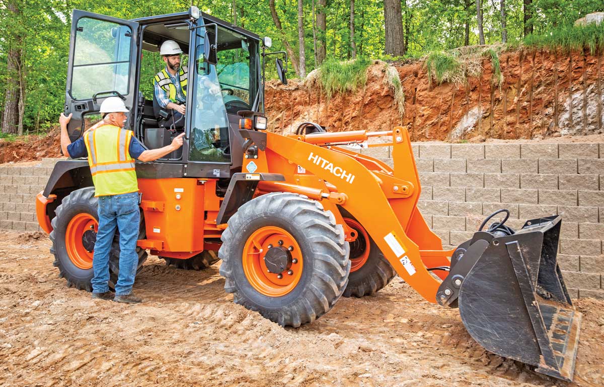 Hitachi wheel loader