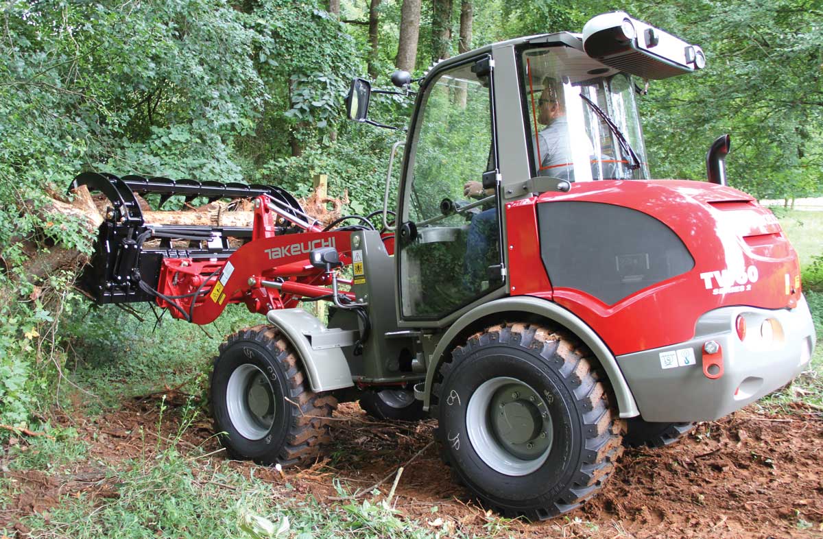 Takeuchi wheel loader