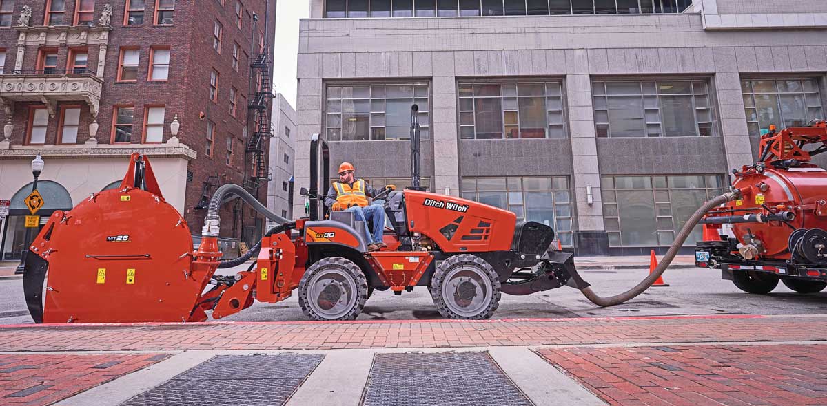 Ditch Witch microtrencher