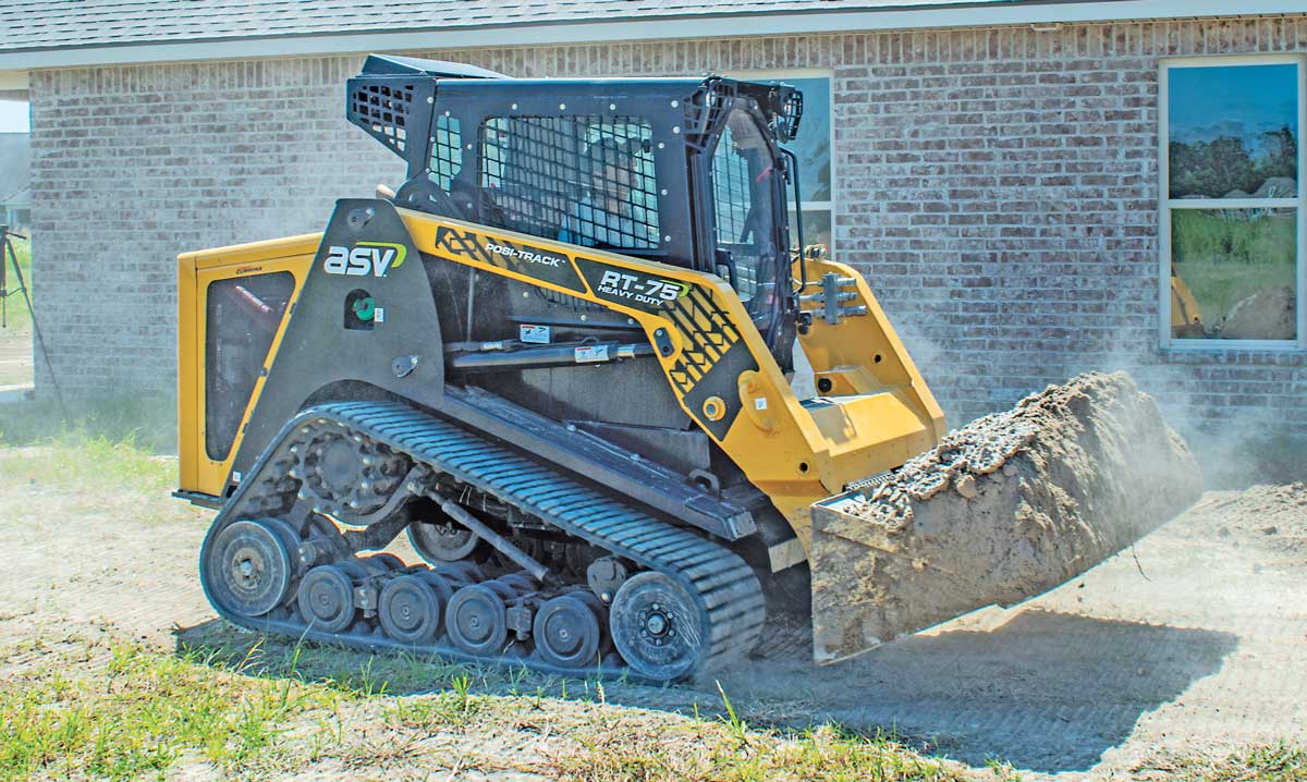 ASV RT75 HD track loader