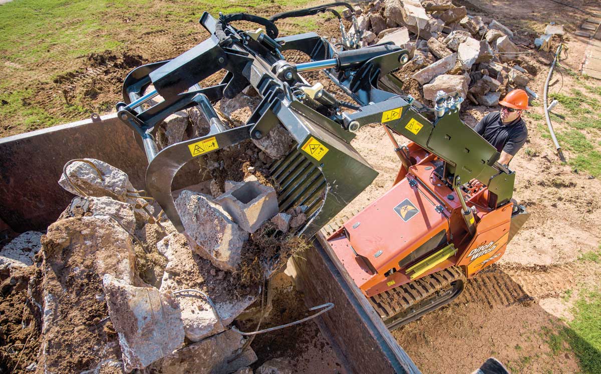 grapple bucket
