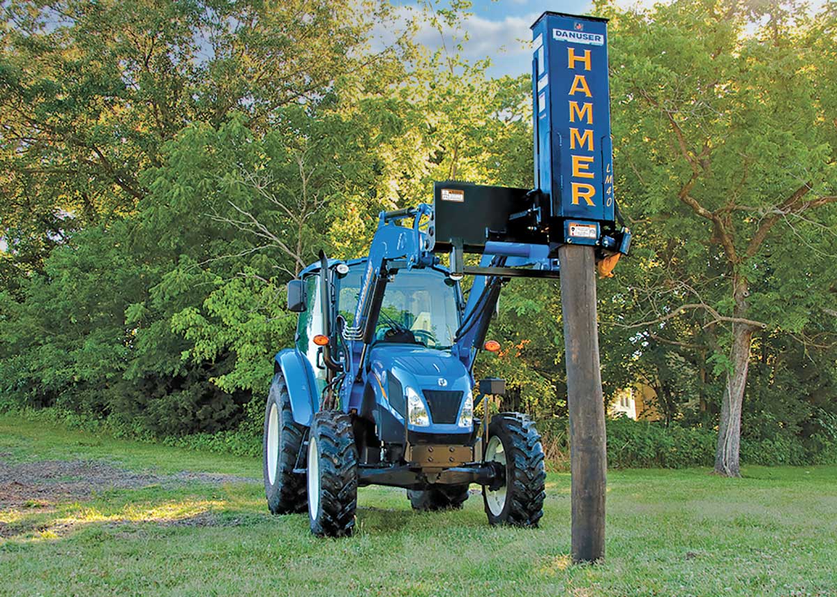 Danuser hammer post driver