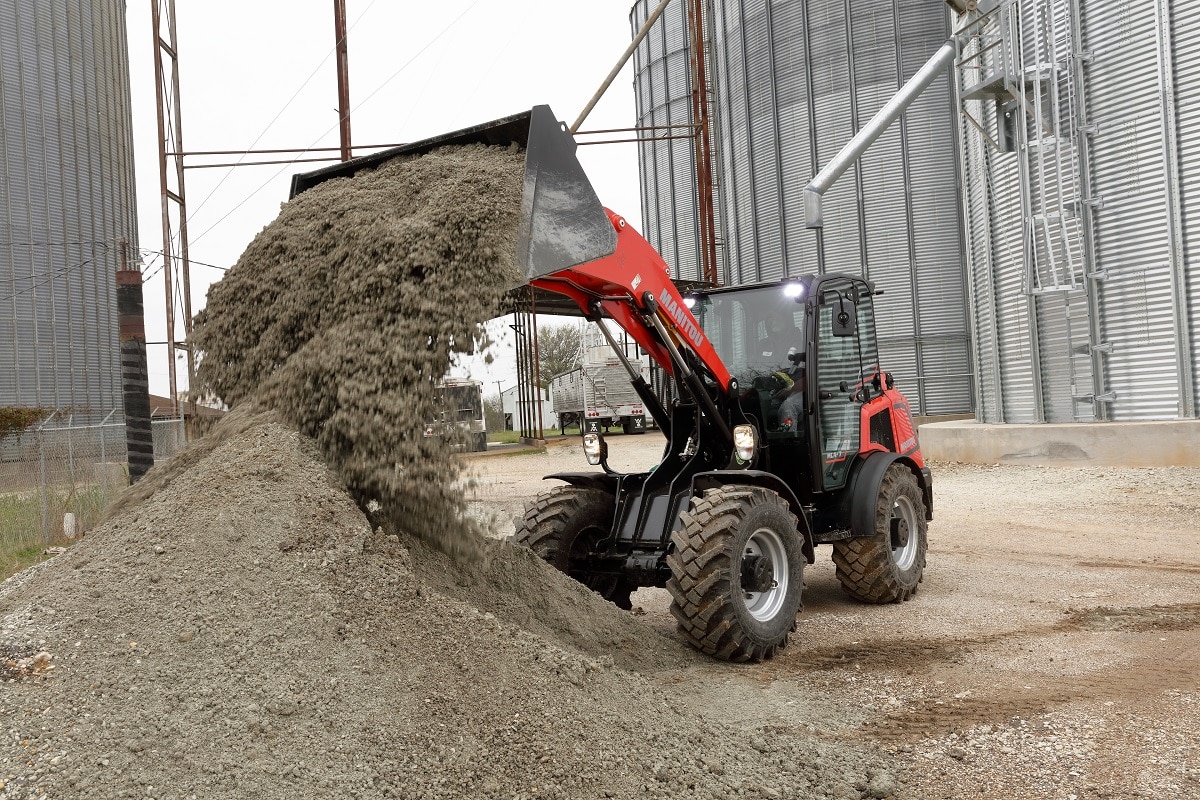 Manitou wheel loader