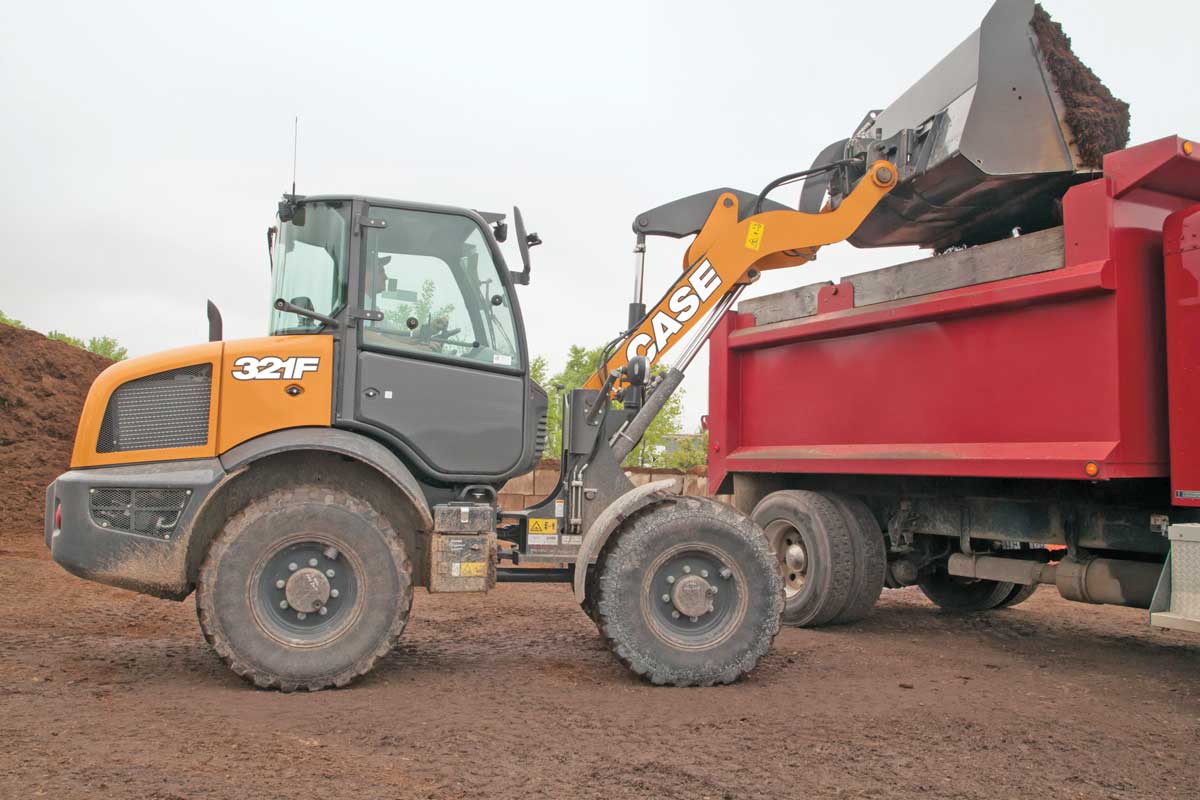 Case 321F wheel loader