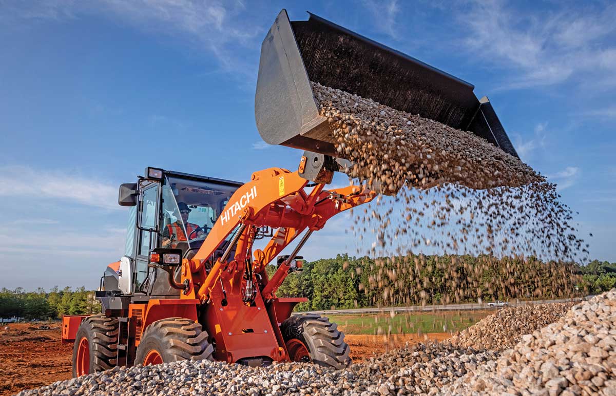 Hitachi wheel loader