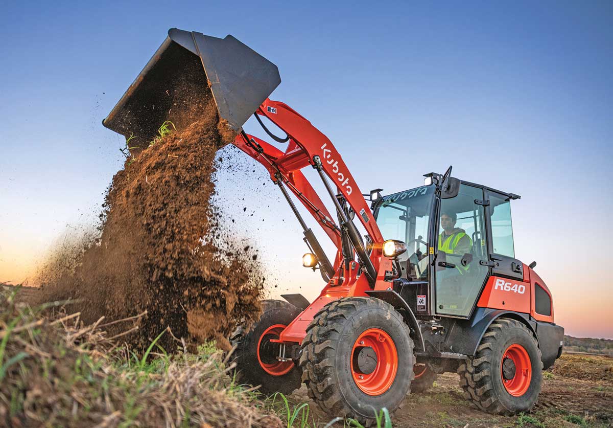 Kubota wheel loader