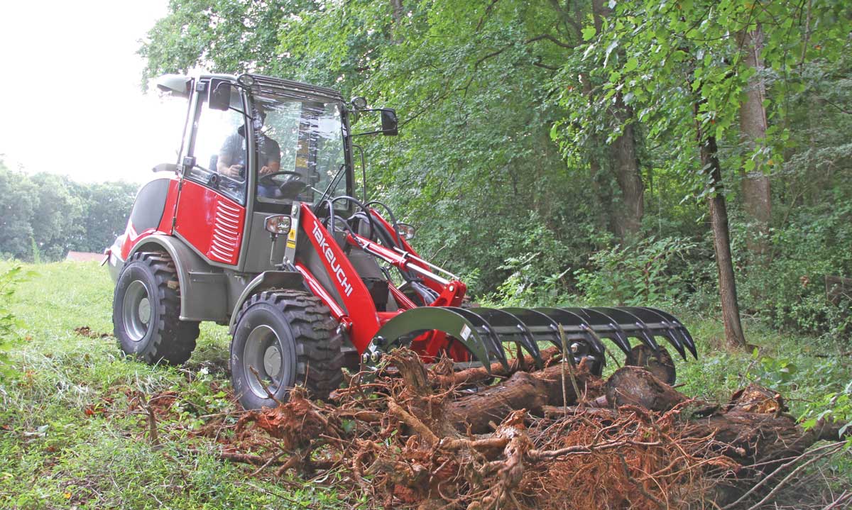 Takeuchi wheel loader
