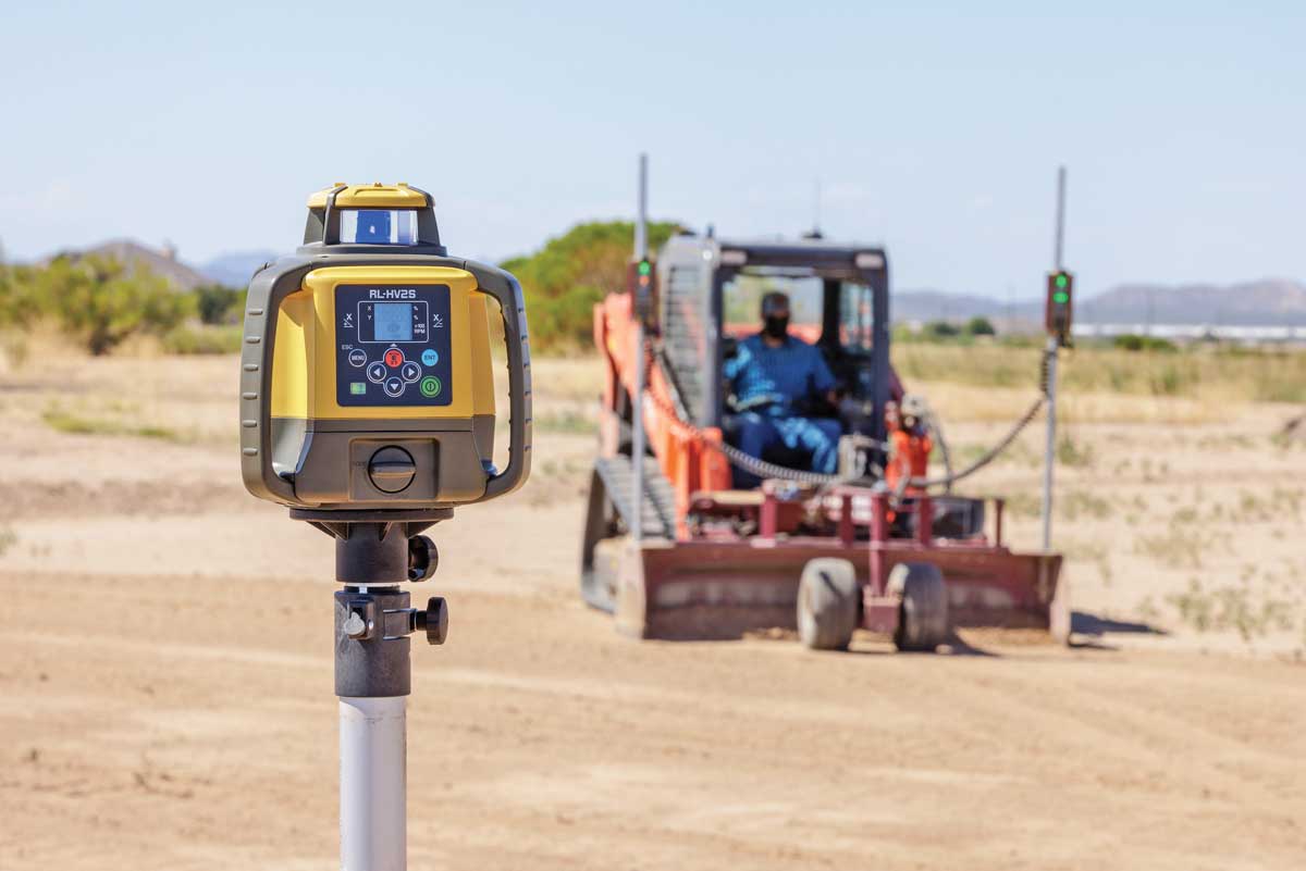 Topcon 2D-MC Automatic Grade Control for CTLs