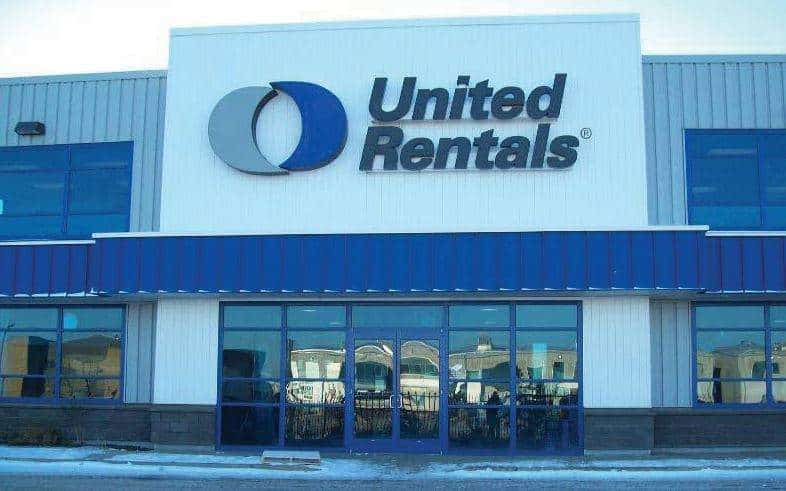 United Rentals store front