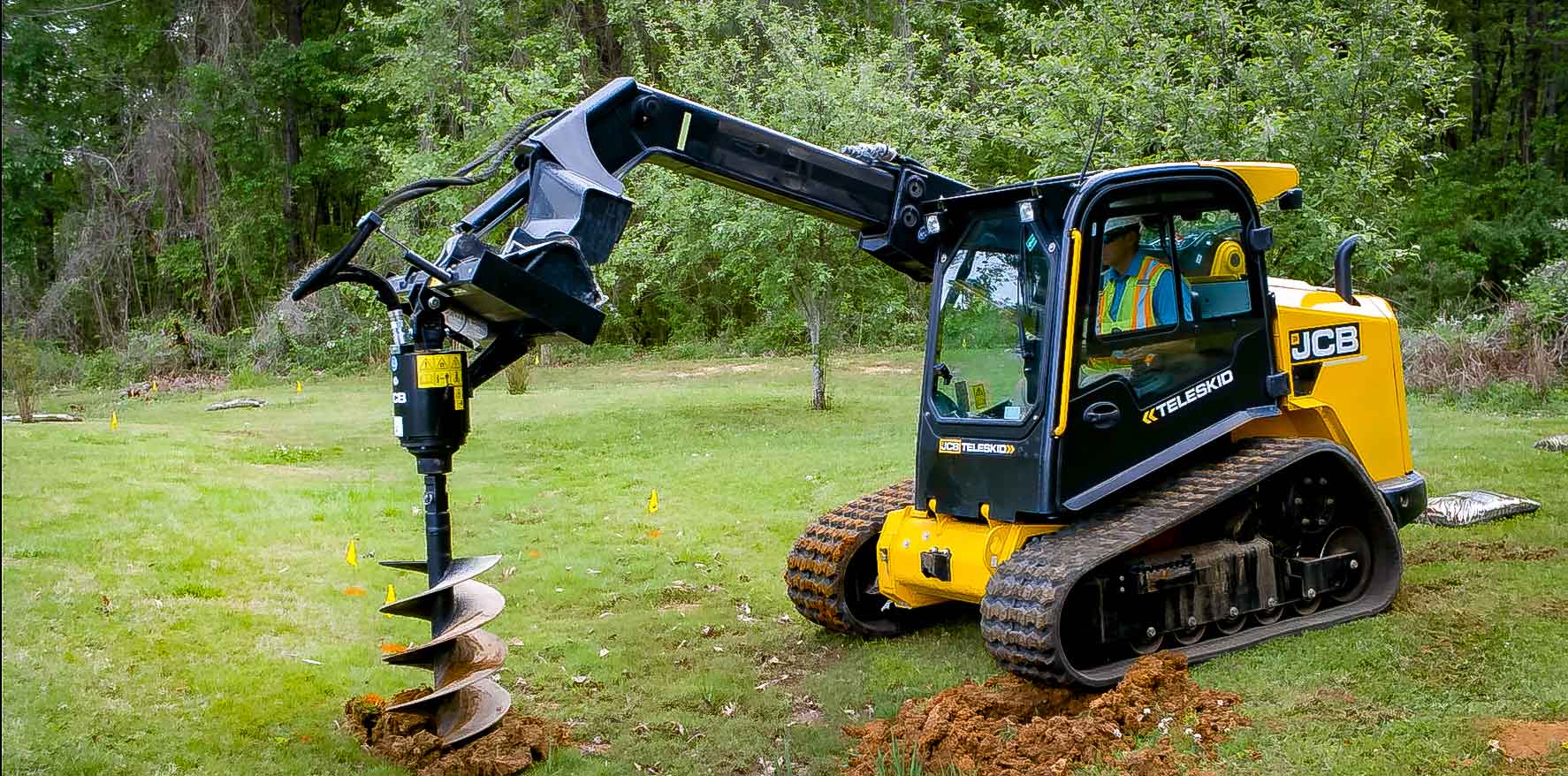 JCB auger