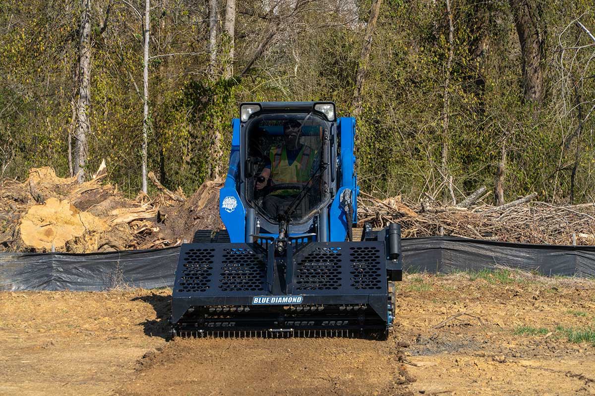 Blue Diamond Hydraulic Rock Rake