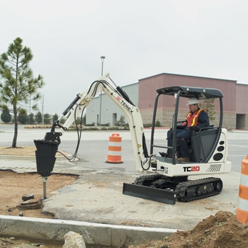 Terex-breaker