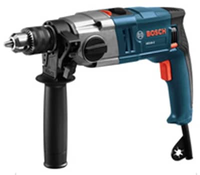 The Bosch HD18=2 is a full-function, two-speed hammerdrill that weighs a manageable 5.8 pounds